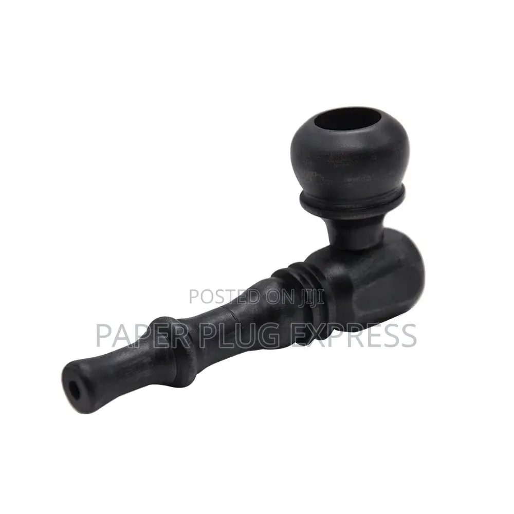 Matte Black Wooden Hand Pipe