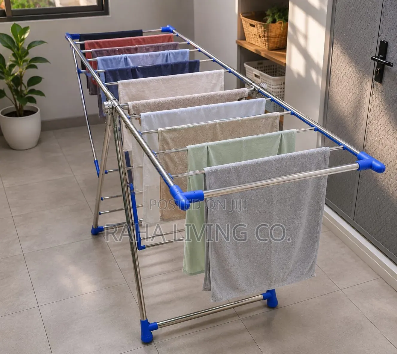 Heavy Duty Stainless Steel Cloth Drying Rack | Big Size
