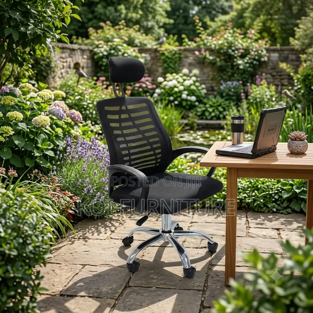 Office Chairs; Ergonomic Swivel Headrest Adjustable Office Chairs