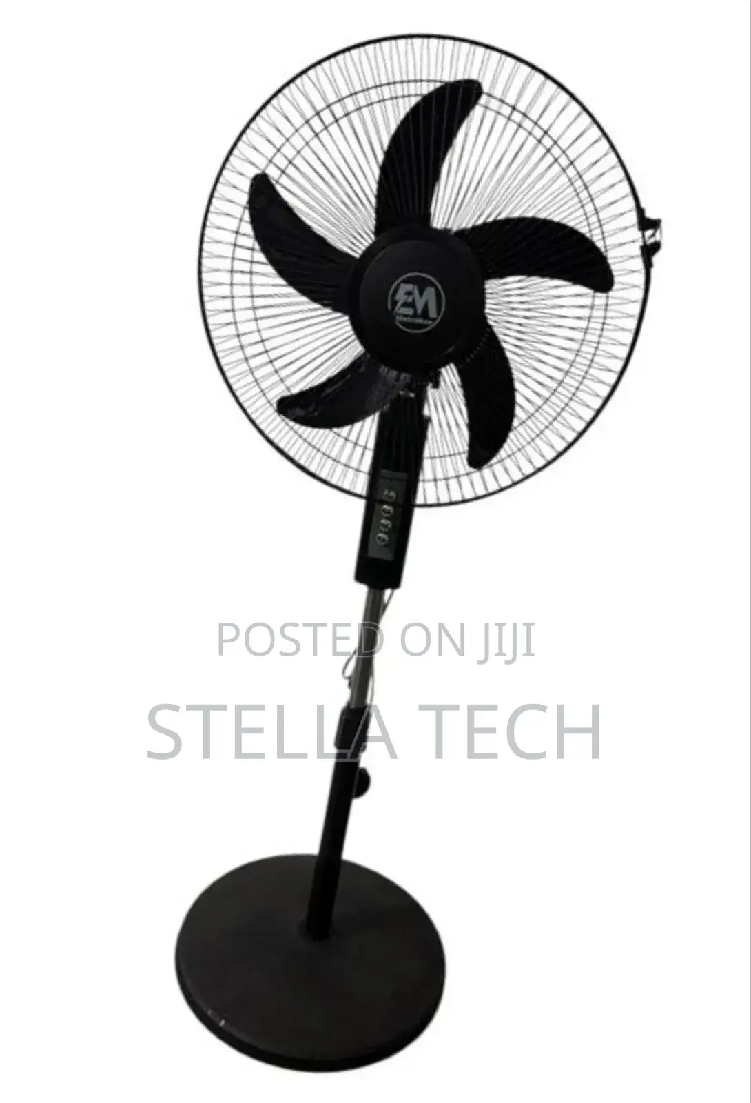 Black 16 Inches Electromate Electromate Standing Fans