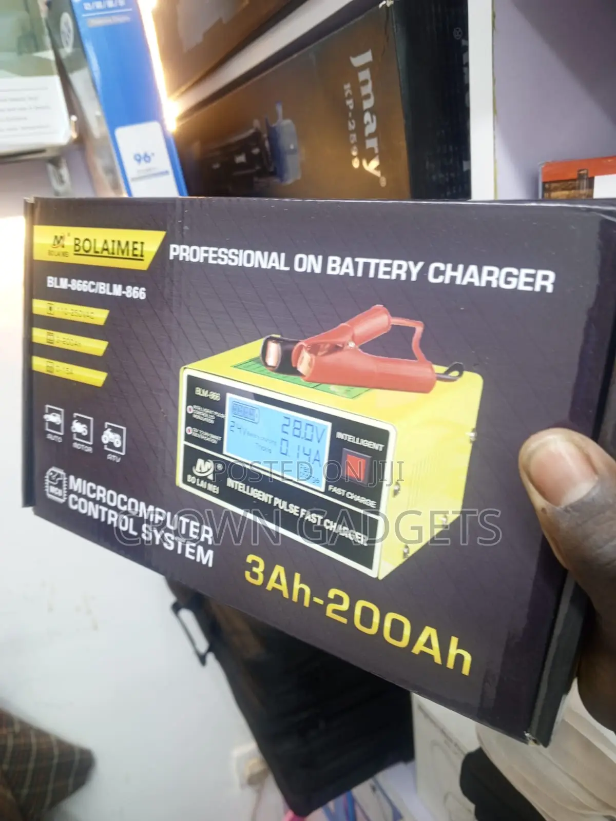 Bolaimei BLM-866c Intelligent Pulse Repair Battery Charger