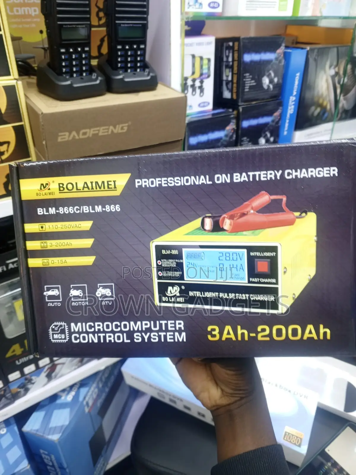 Bolaimei BLM-866c Intelligent Pulse Repair Battery Charger