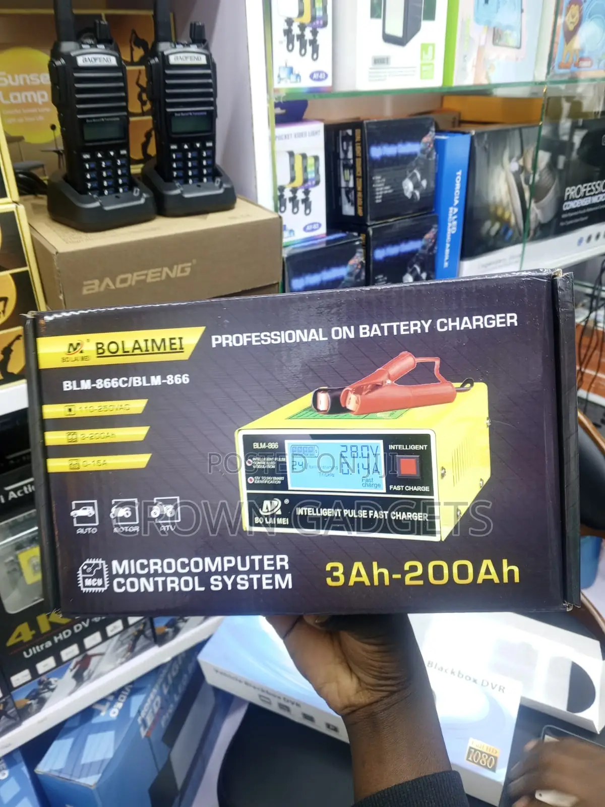 Bolaimei BLM-866c Intelligent Pulse Repair Battery Charger