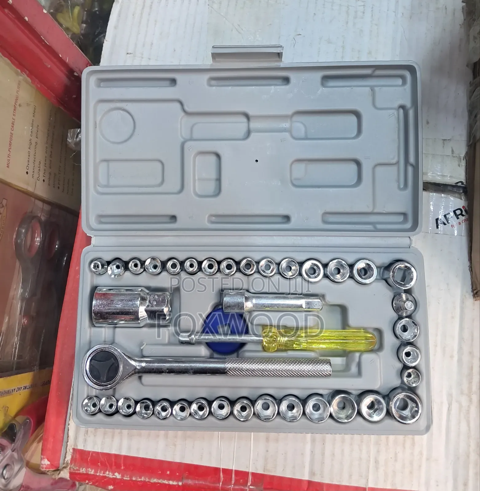 40-Piece Combination Socket Wrench Set