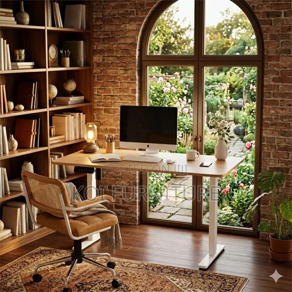 Office Desk; 1200mm Ergonomic Adjustable Style Computer Table