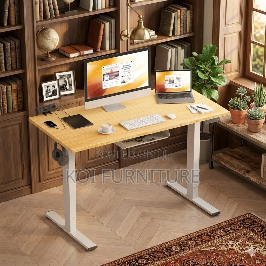 Office Desk; 1200mm Ergonomic Adjustable Style Computer Table