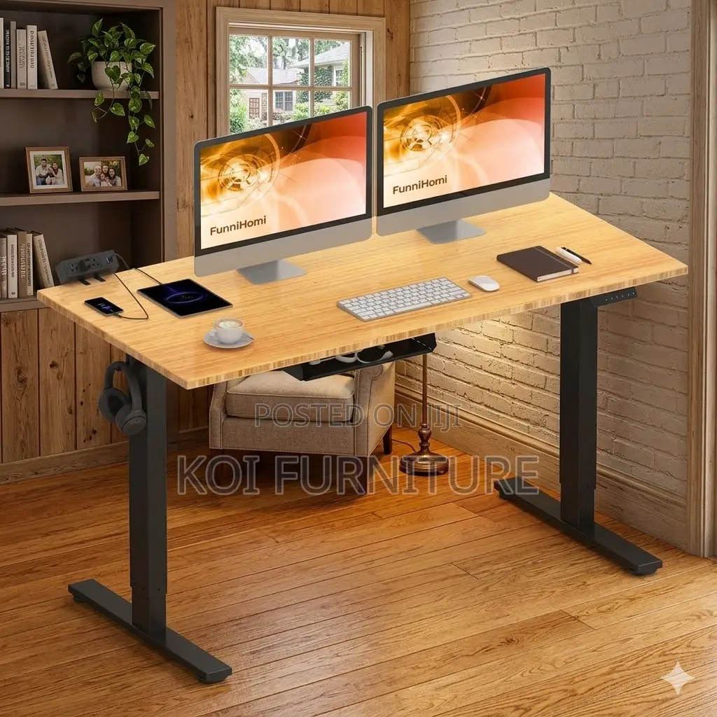 Office Desk; 1200mm Ergonomic Adjustable Style Computer Table