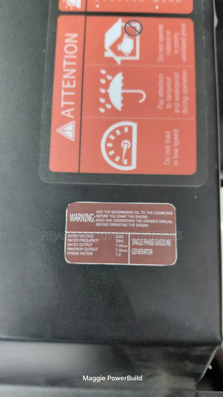 Aico Japan Adg4000s Diesel Openset Generator Keystart 7.5kva