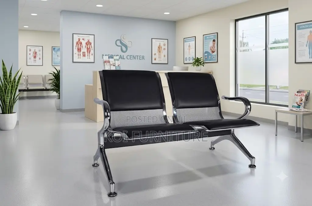 Office Benches; Two Seaters Leather Benches