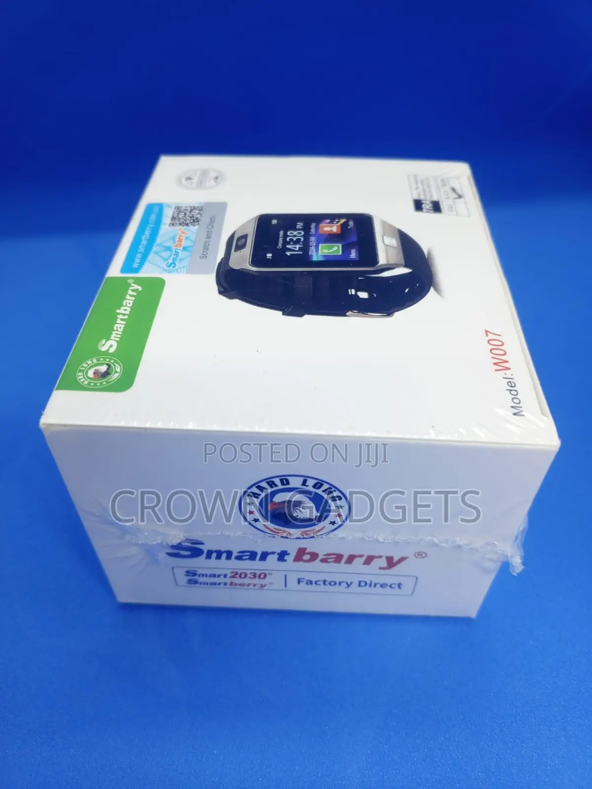 Smartberry W007 Smartwatch With Camera Sim Card Bluetooth