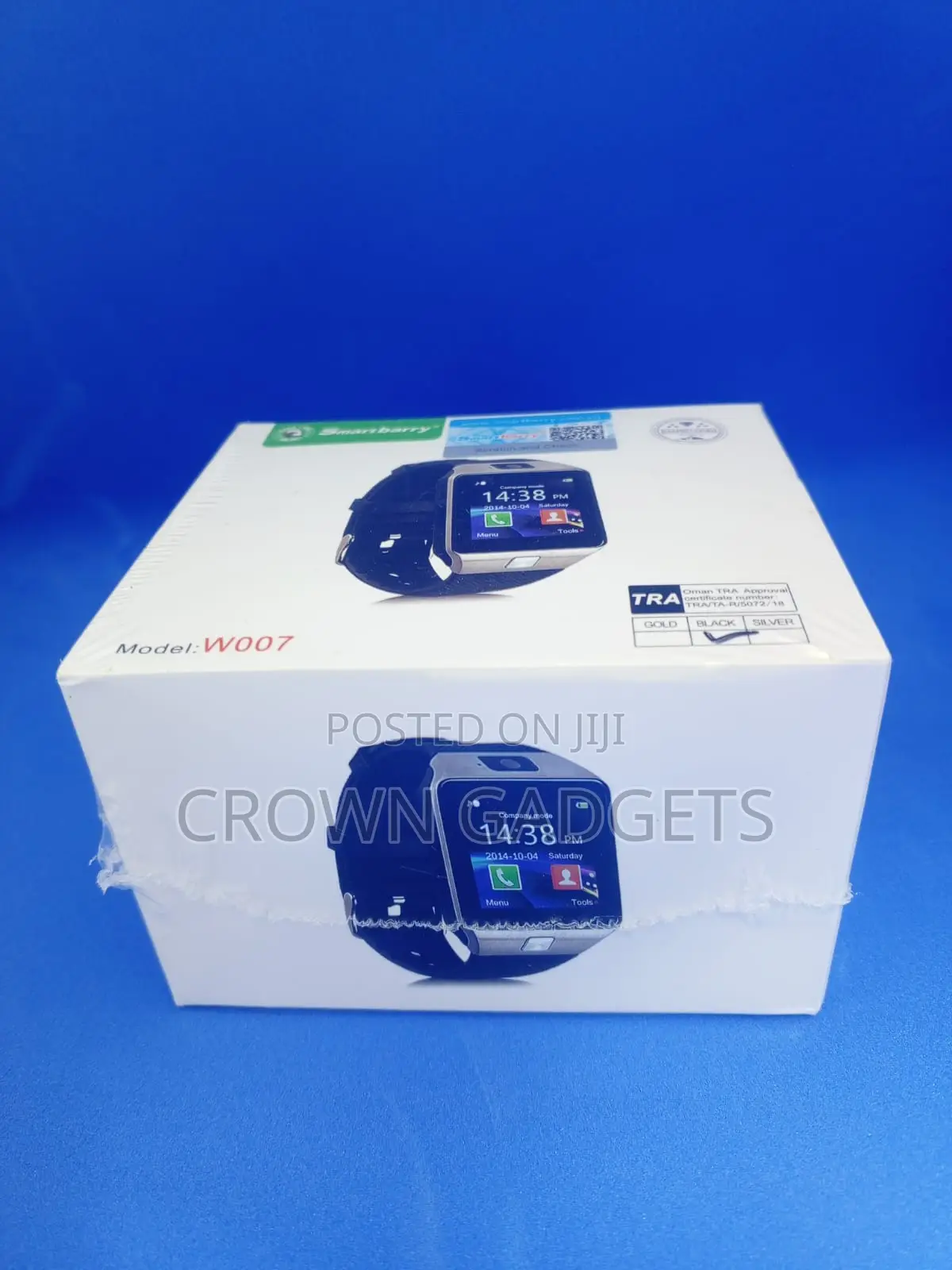 Smartberry W007 Bluetooth Smartwatch With Sim Support