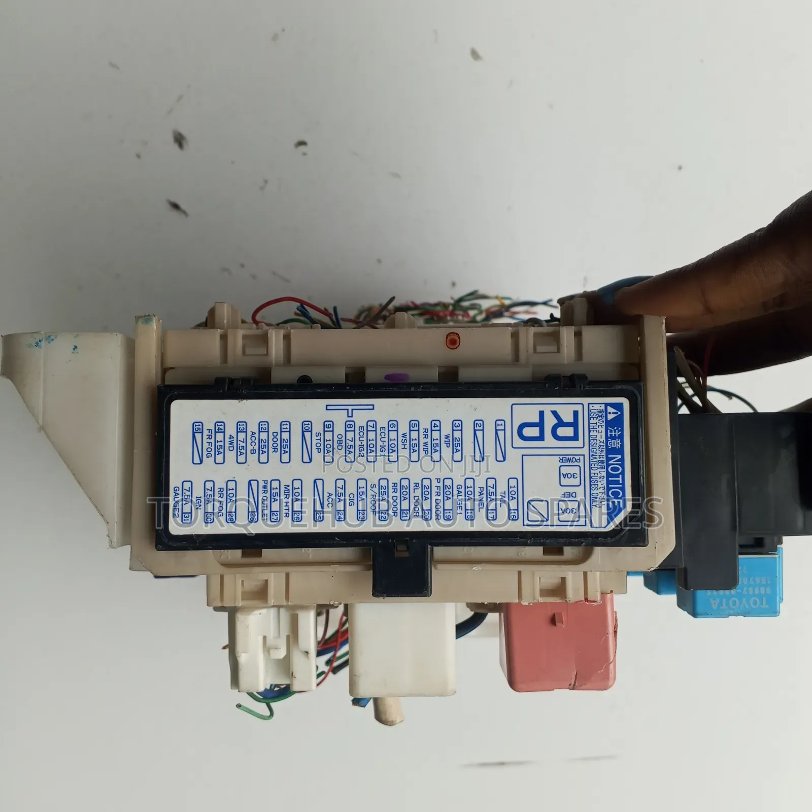Toyota Rav4 2012 Fusebox