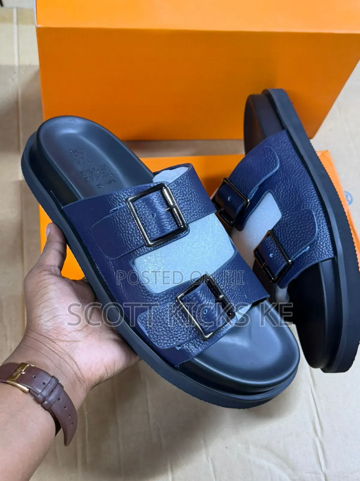 New Arrival Brunello Leather Sandals
