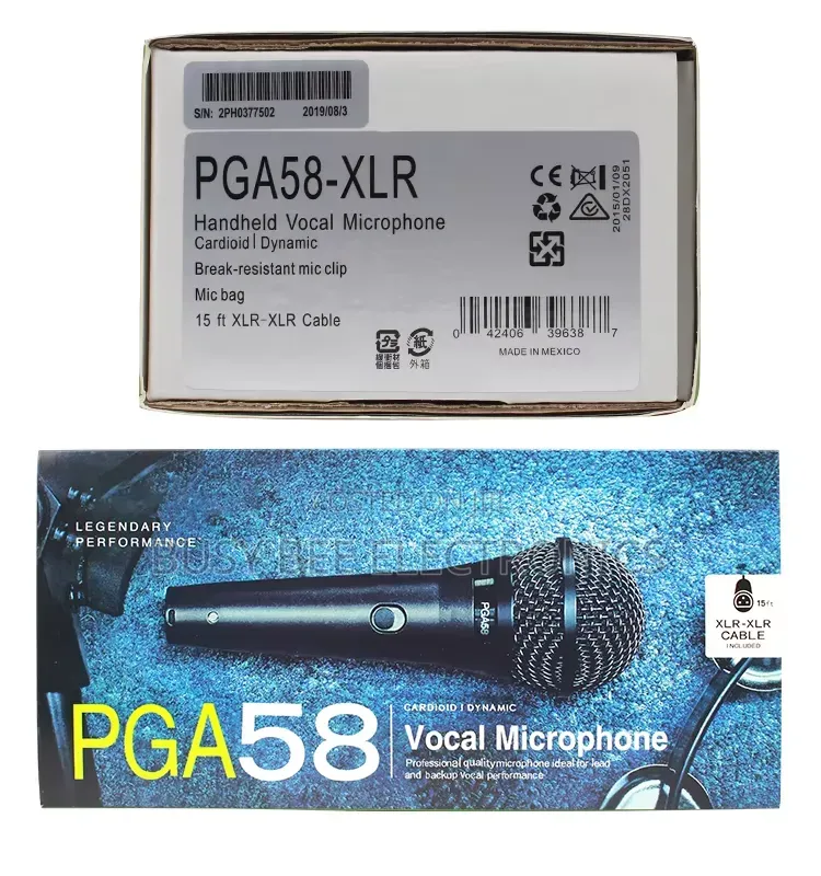 Pga58-XLR Wired Cardioid Condenser Microphone