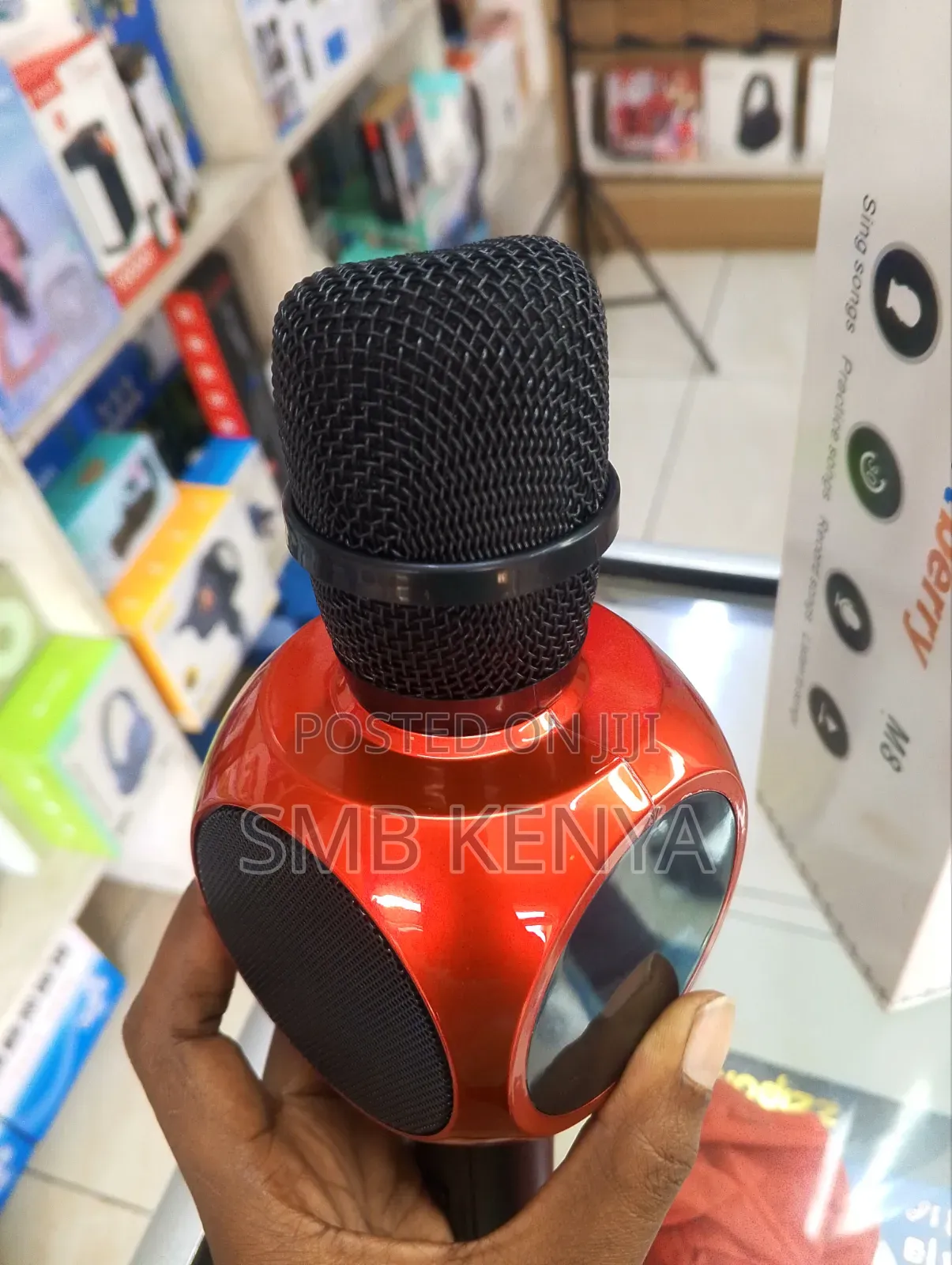 Bluetooth Wireless Karaoke Microphone Speaker