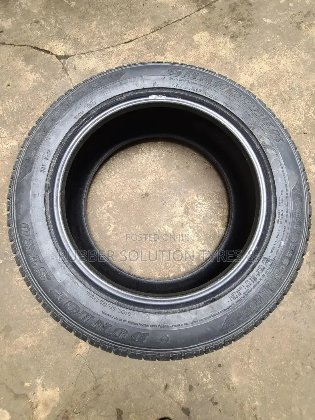 215/60 R17 Dunlop Tyres 96h Grandtrek S.T20