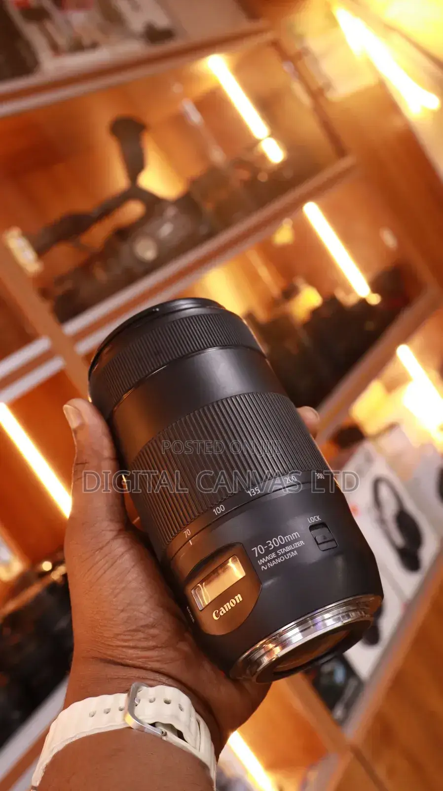 Canon Lens 70-300mm Nano Usm