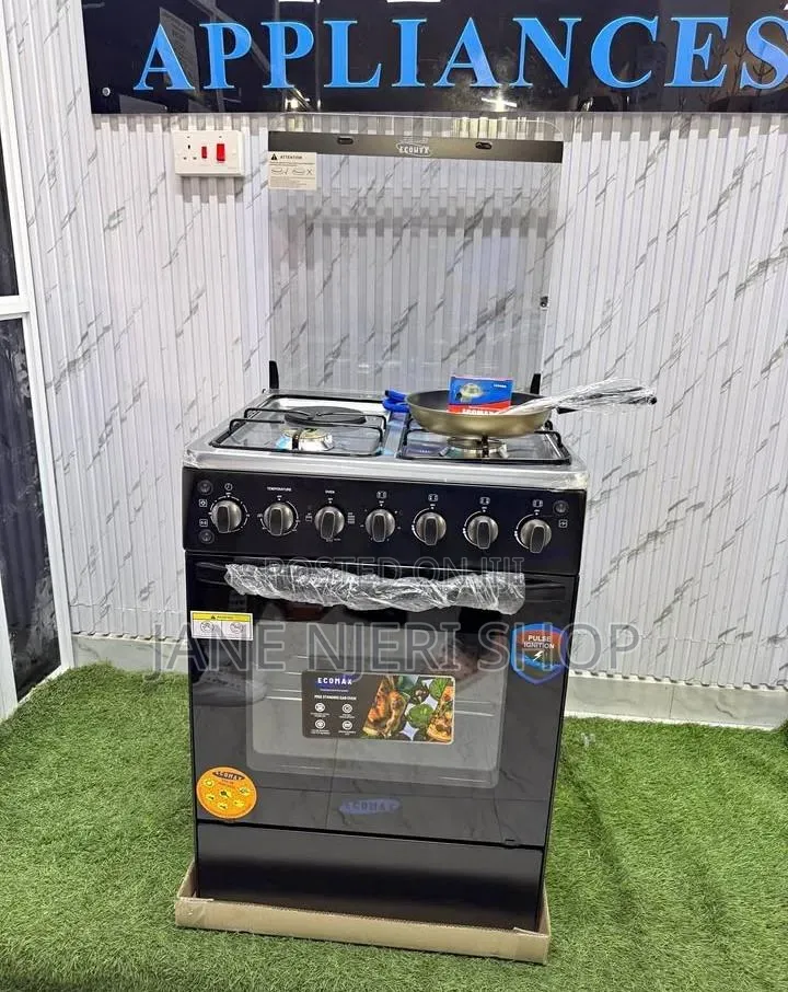 Ecomax 60 by 60 With Gas Sensor Free Pan and Regulator