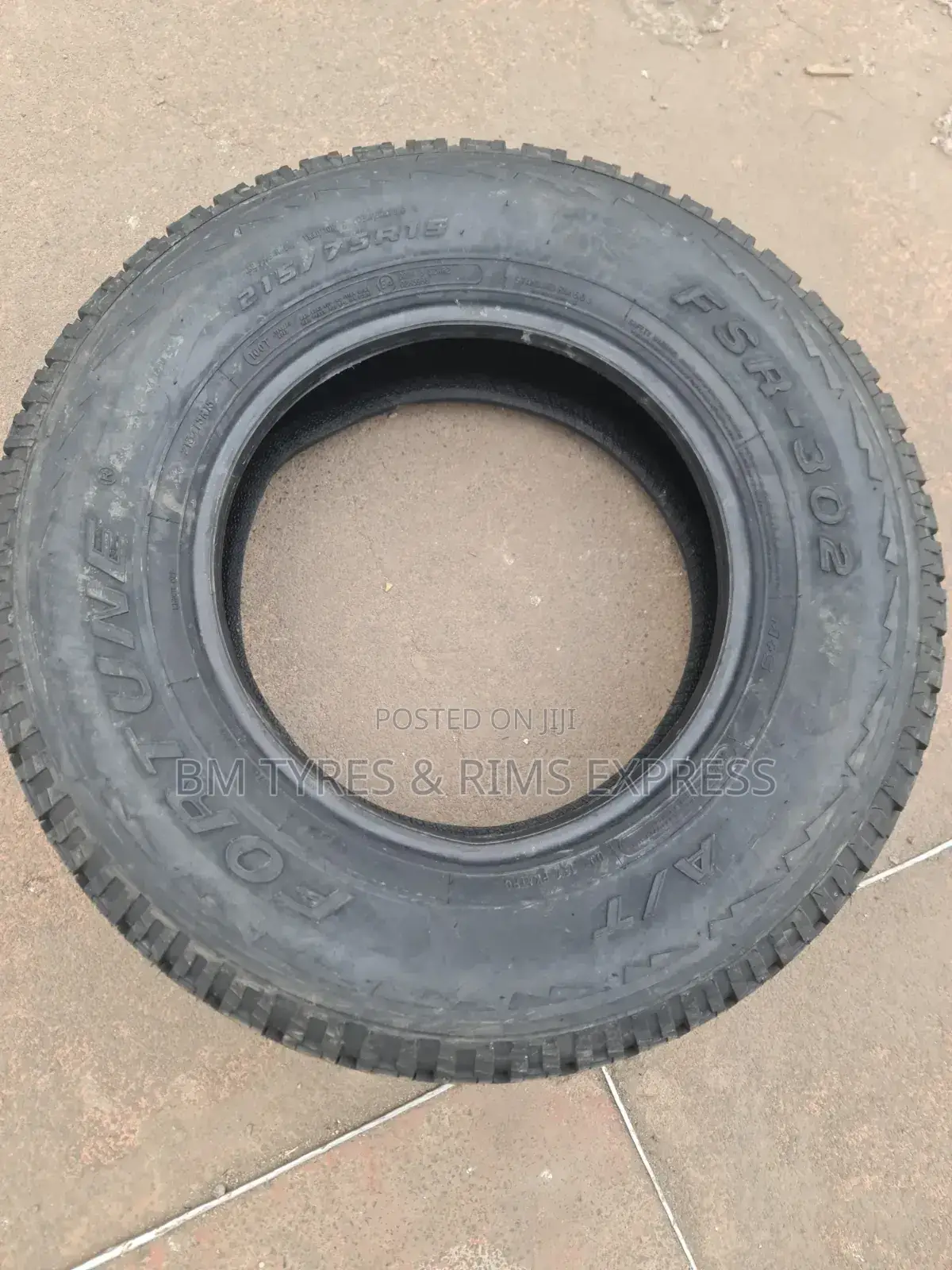 215 /75 R15 Fortune Tires (All Terrein)