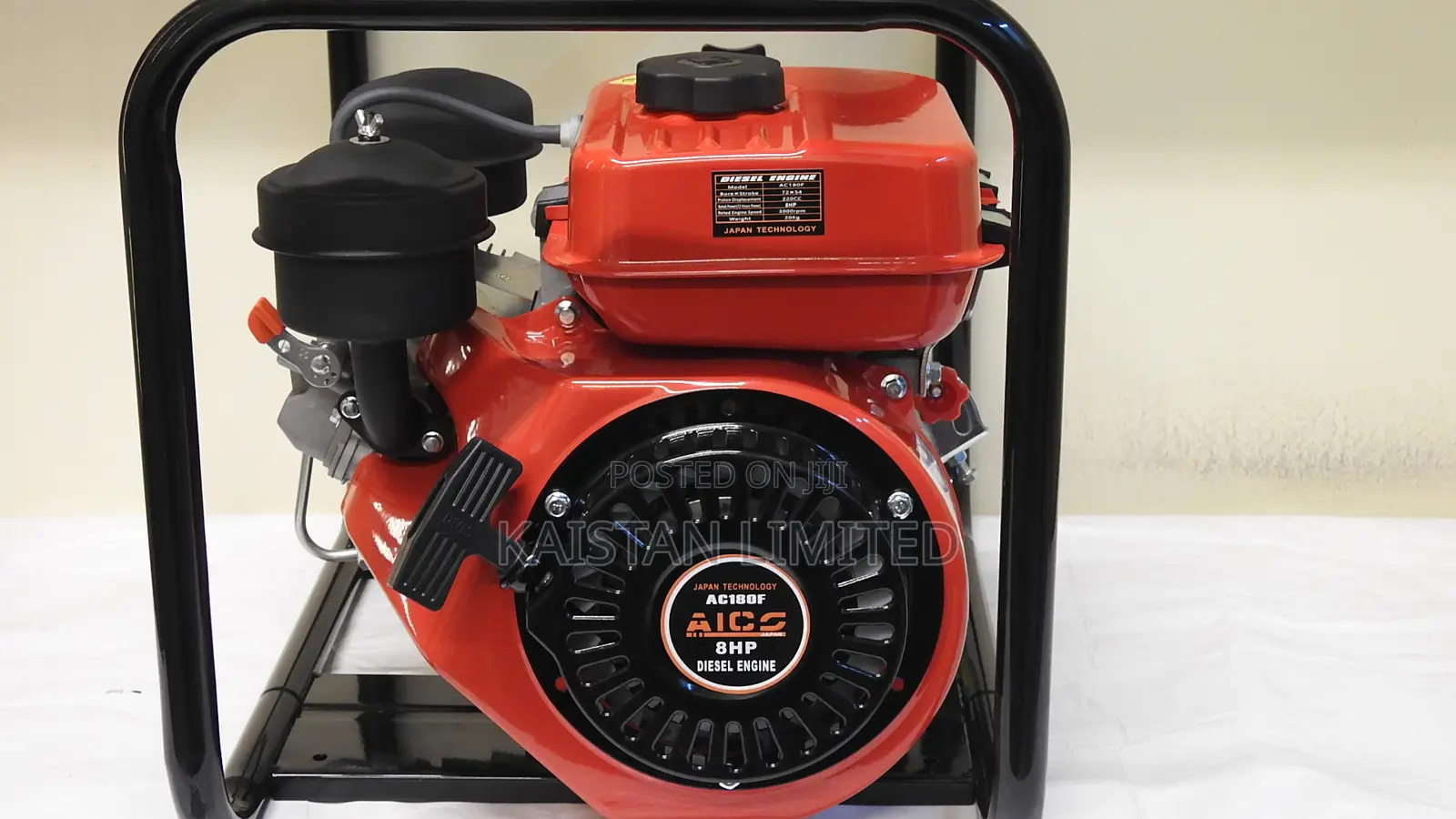 Portable 2-Inch Aico Diesel Engine Water Pump for Farms Homes