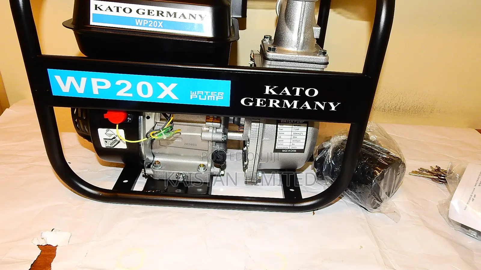 Heavy Duty Kato Germany Wp20x 2 Inch Petrol Water Pump