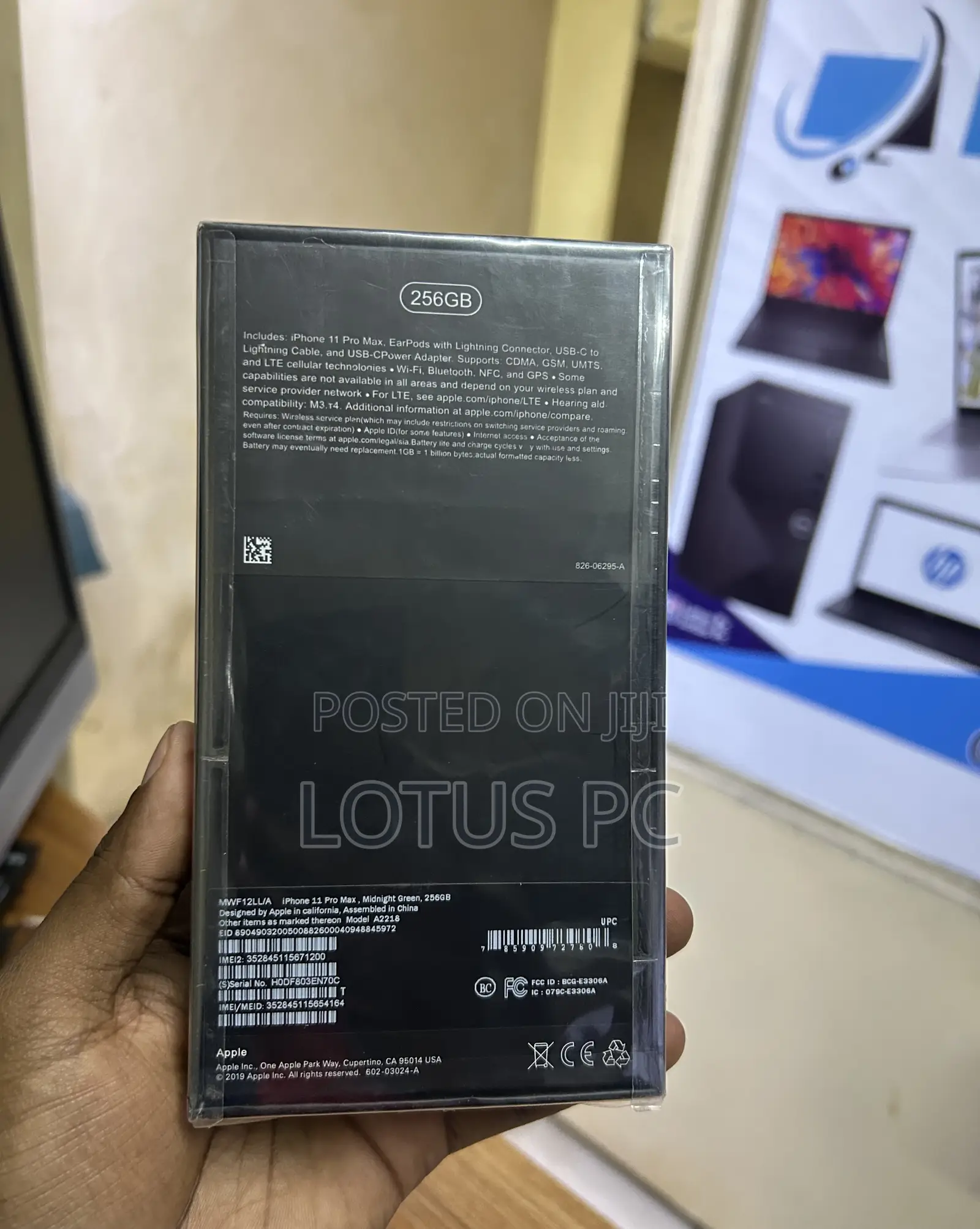 New Apple iPhone 11 Pro Max 256 GB Green