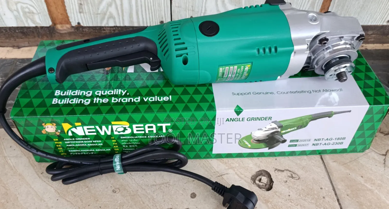 9" Newbeat Angle Grinder Heavy Duty/2200watts Electric Newbeat Grinder