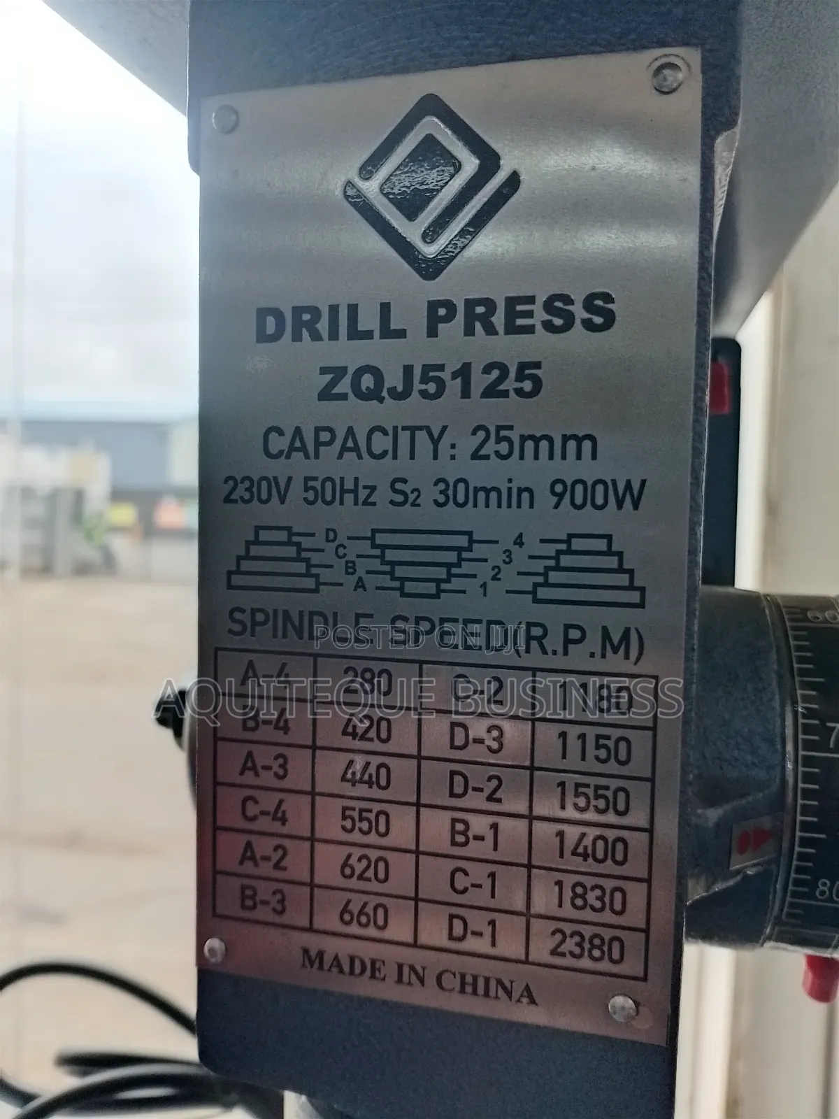 Zqj5125 Drill Press 25mm