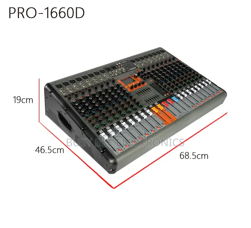 3500w 16 Channel Professional Digital Mixer