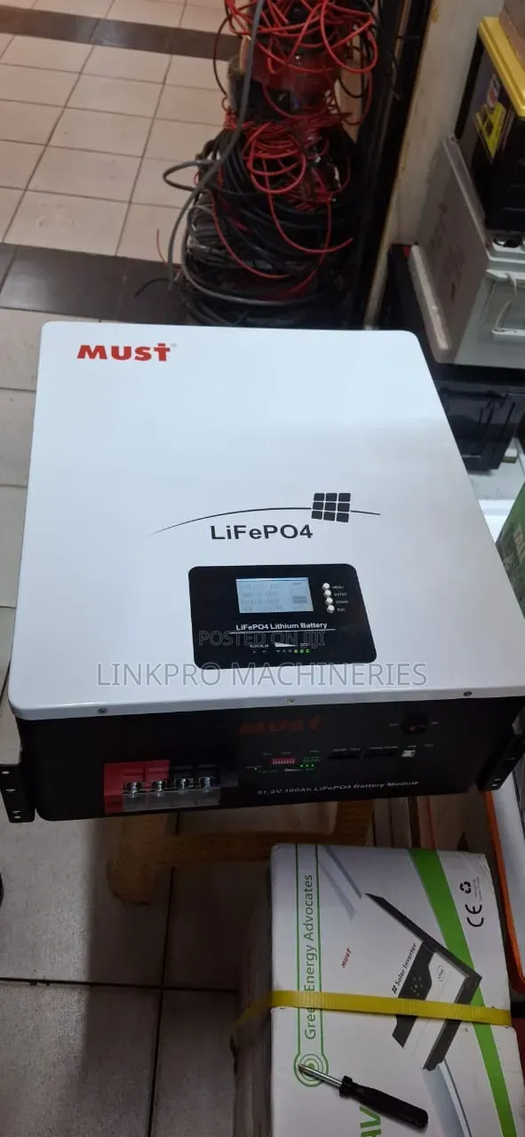 5kwh 51.2 Volts Must Lithium Battery