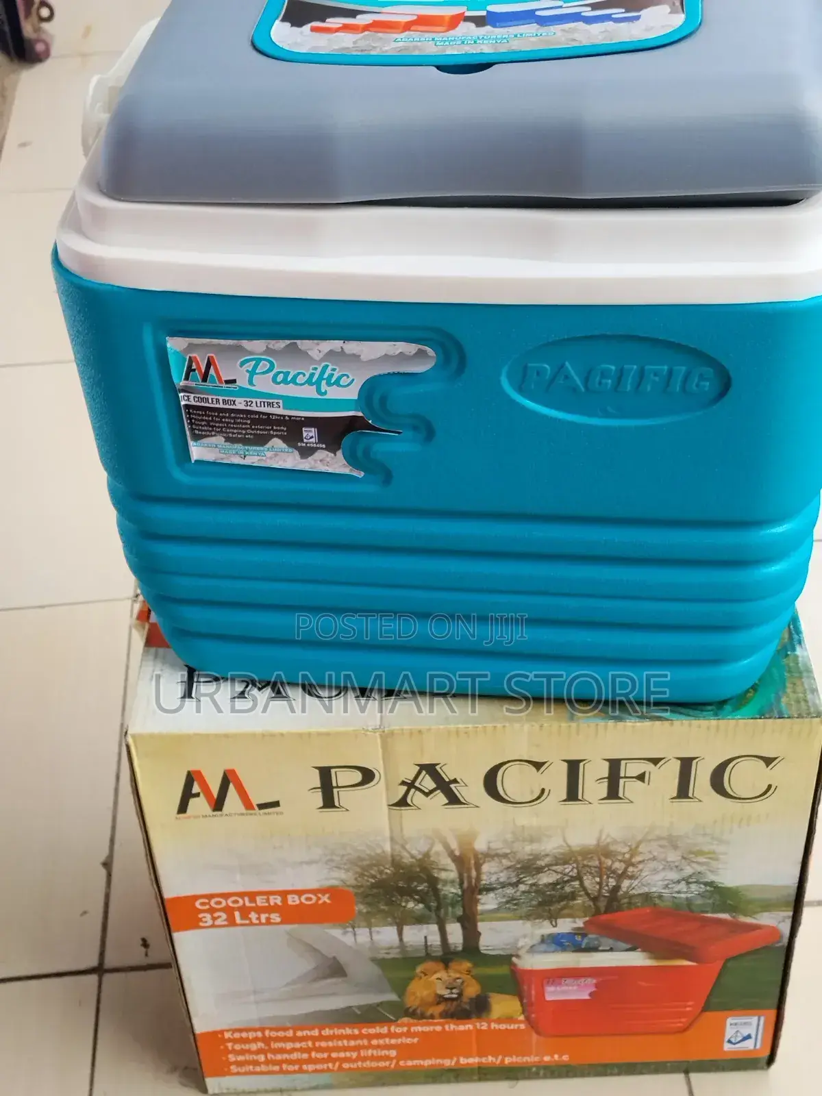 Pacific 32 Litres Portable Cooler Box in Stock