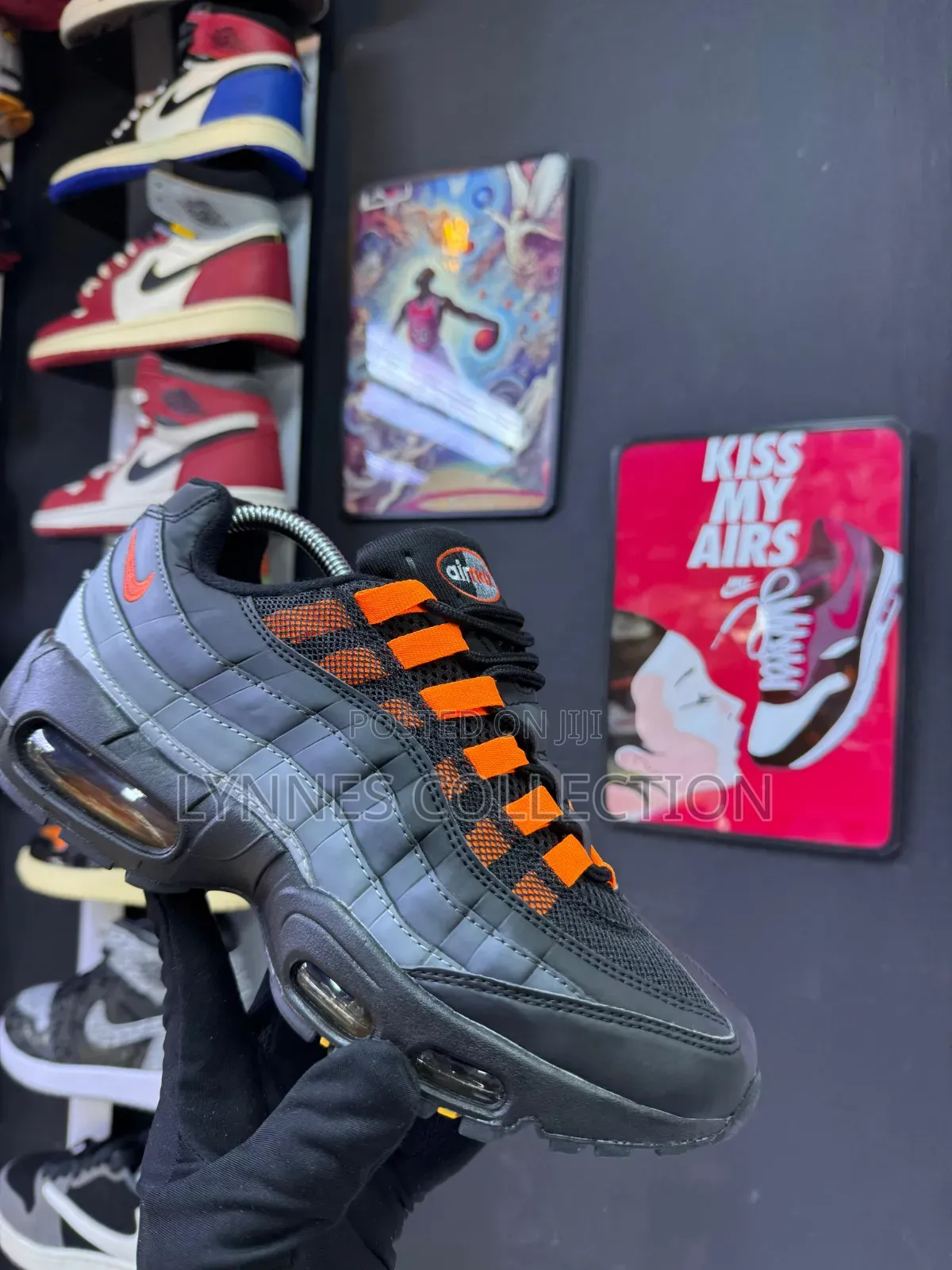 Airmax 95 Sneakers Orange/Gray