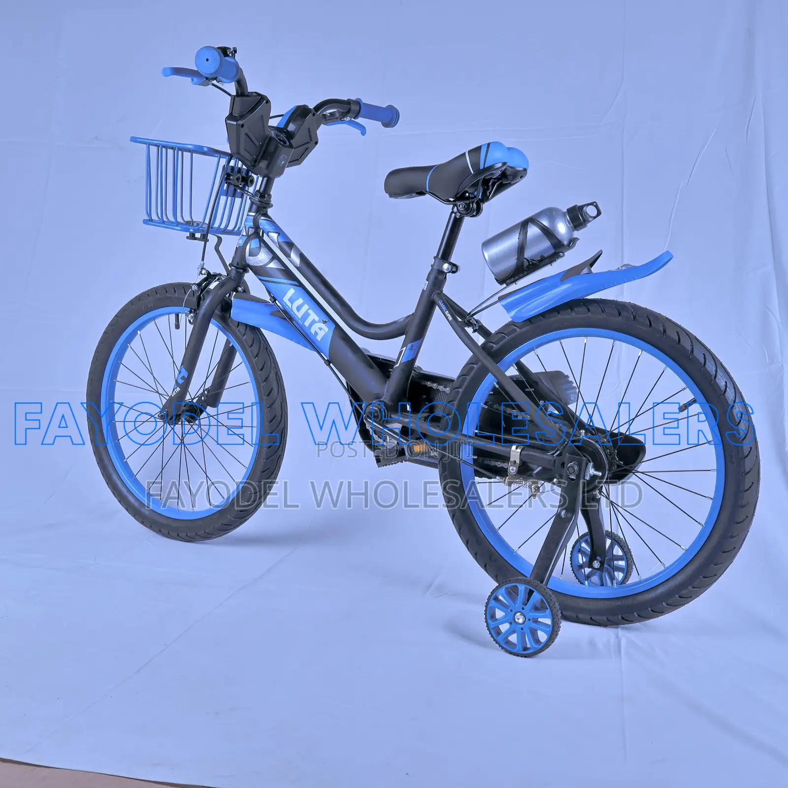 New Luta Children's Bicycle 20 Inch – Blue/Black