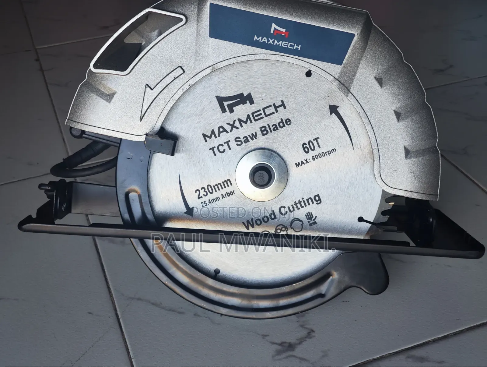 Maxmech Cs 2400-230 Circular Saw / Timber Cutting Machine