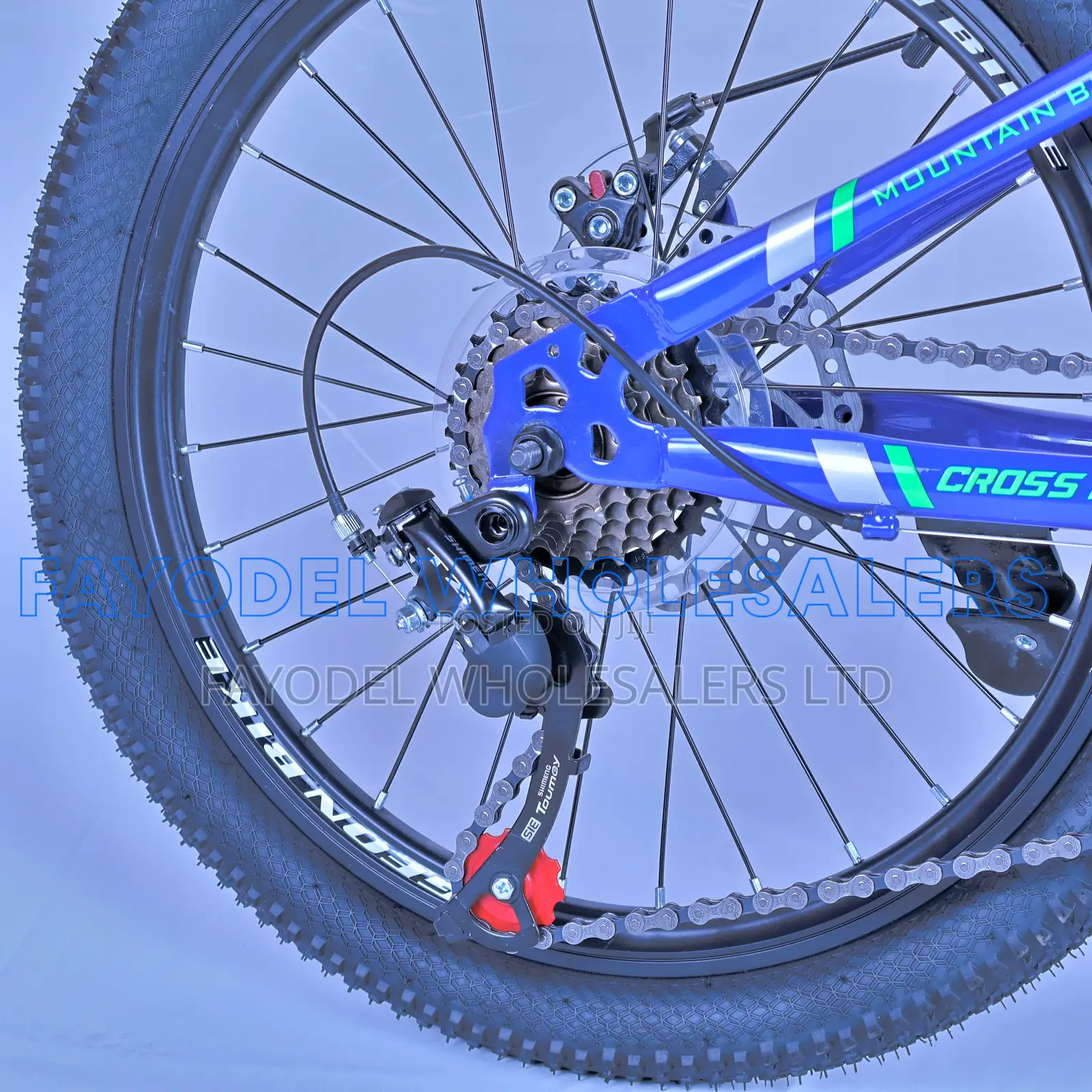 Cross Road Cr350 Size 24 MTB With Shimano Gears