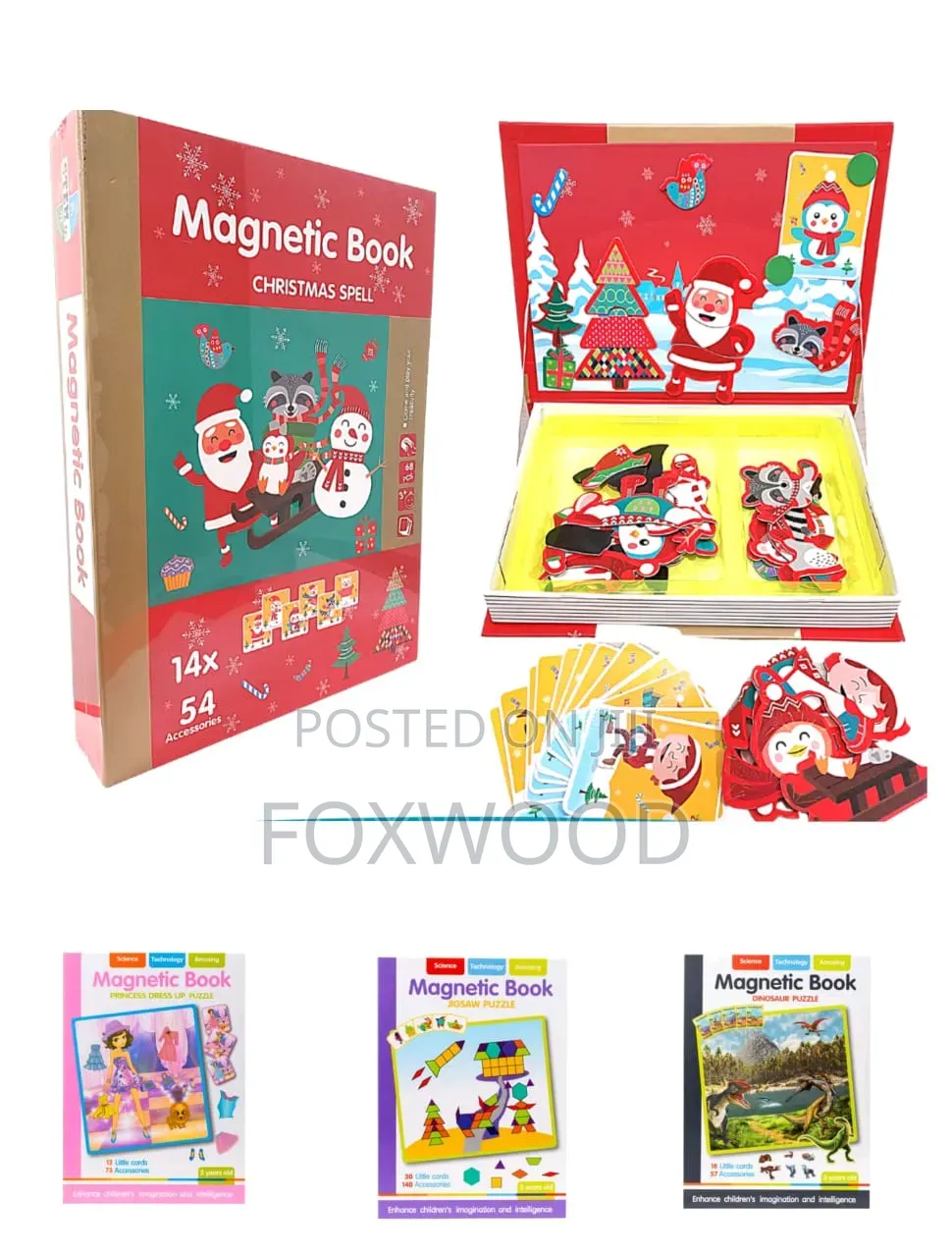 Magnet Book Early Education Puzzle Toy