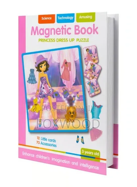 Magnet Book Early Education Puzzle Toy