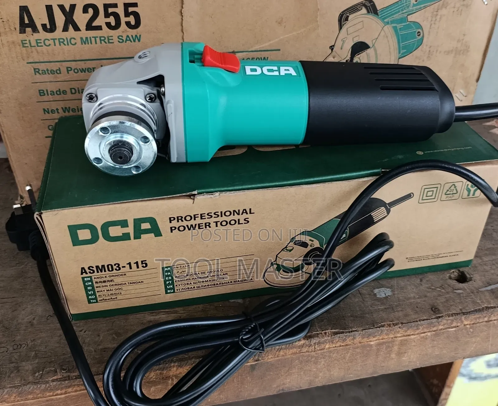 850 Watts Electric Angle Grinder/850 Watts Dca Angle Grinder 4"