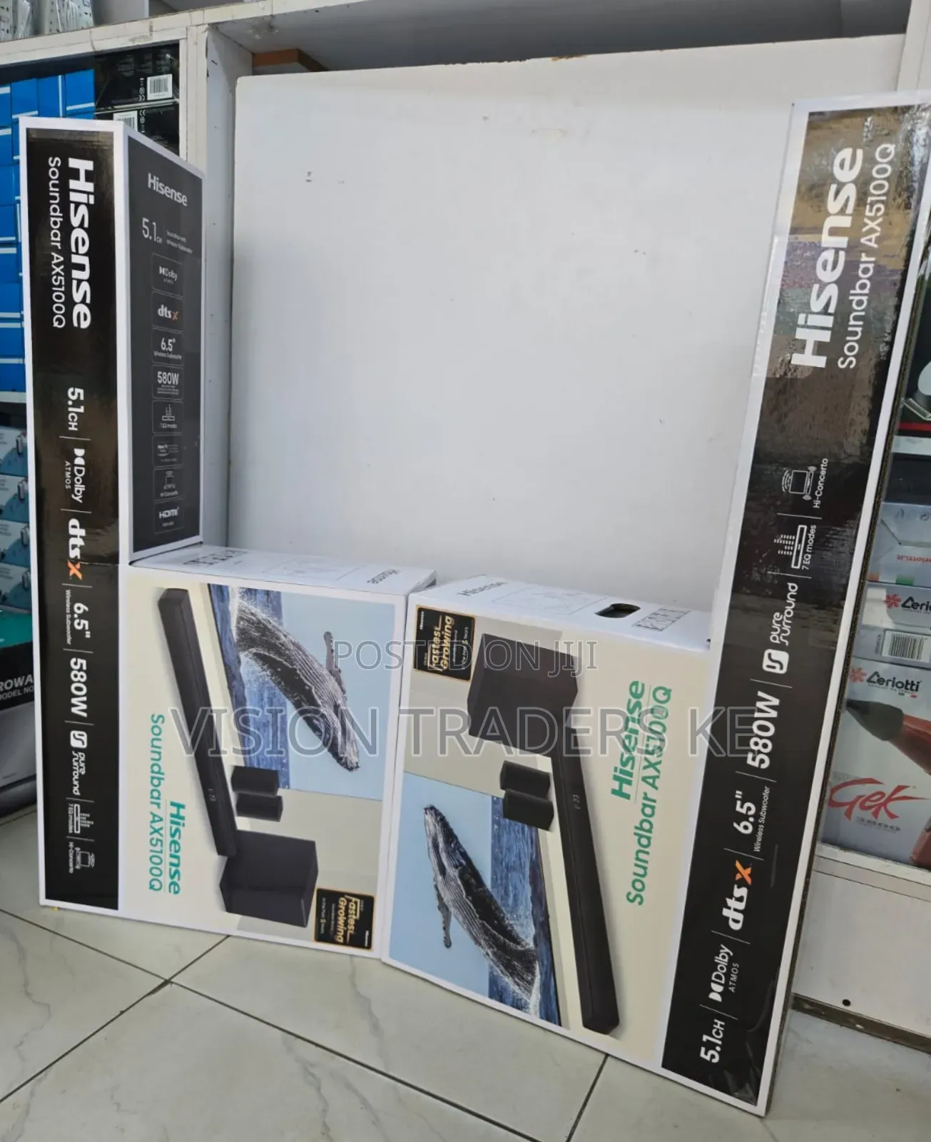 Hisense Ax5100q 5.1ch Soundbar 580w