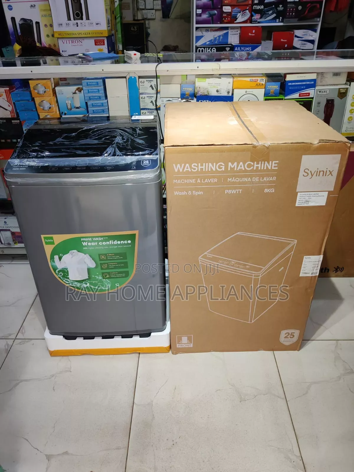 8kgs Full Automatic Top Load Washing Machine