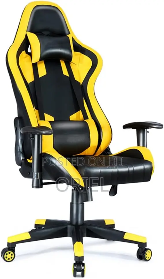 Gaming Chair : Leather Padded Executive Home Office Gaming Chair