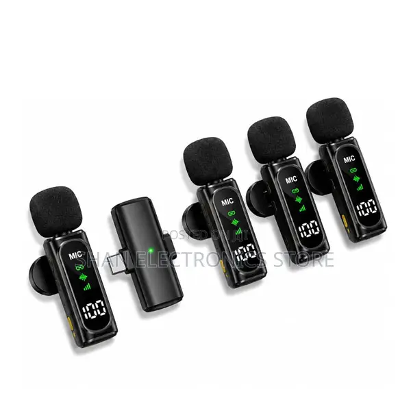 T90 Advanced Quad Wireless Portable Lavalier Microphone