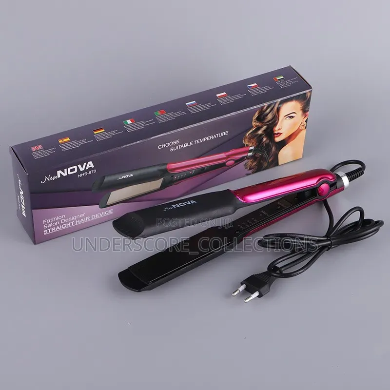 *Cronier Professional 2in1 Ceramic Flat Iron Hair Straightener