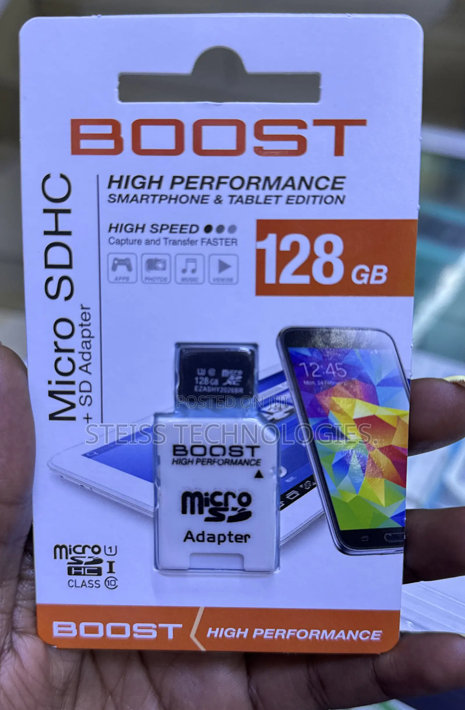 128gb Boost Memory Card