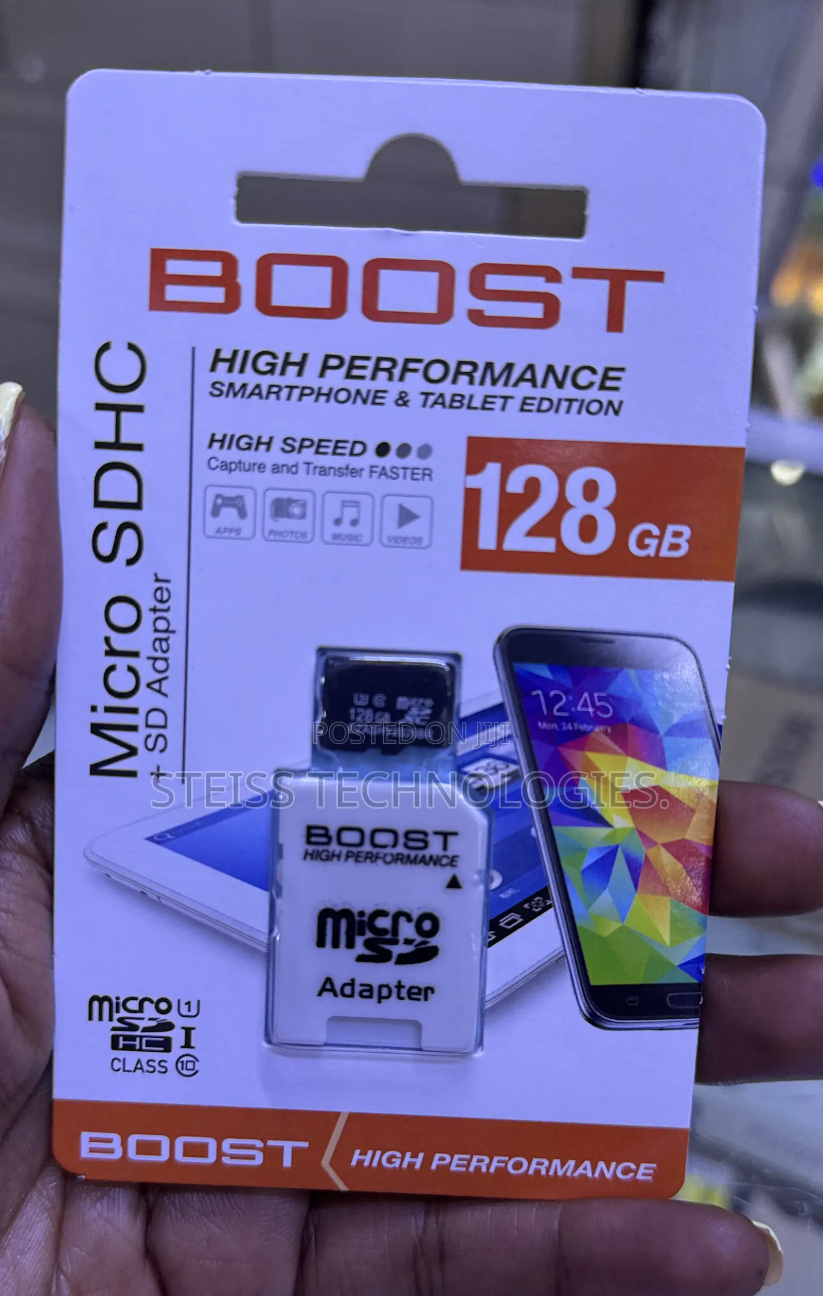 128gb Boost Memory Card