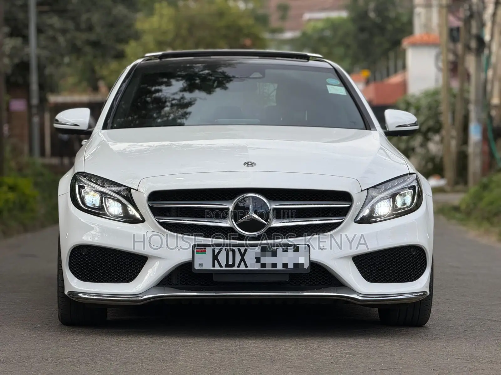Mercedes-Benz C200 2018 White