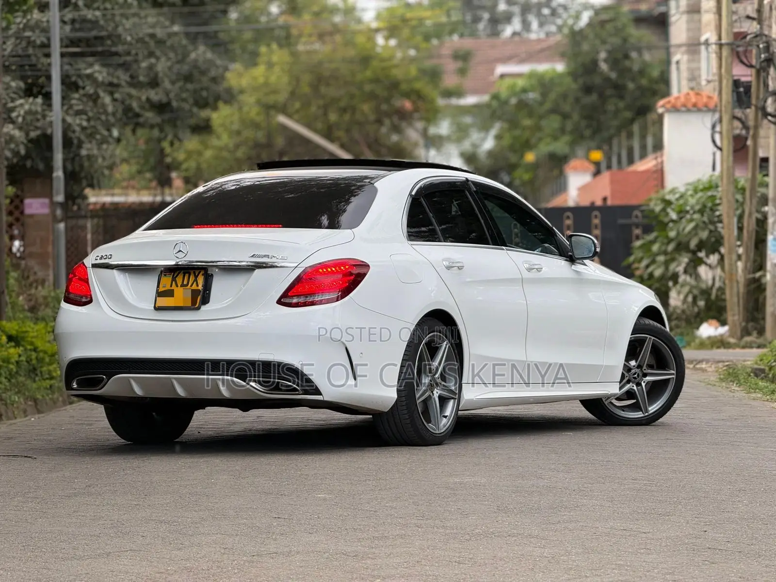 Mercedes-Benz C200 2018 White