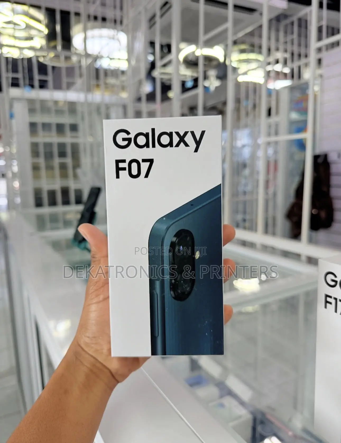 New Samsung Galaxy F07 64 GB Black