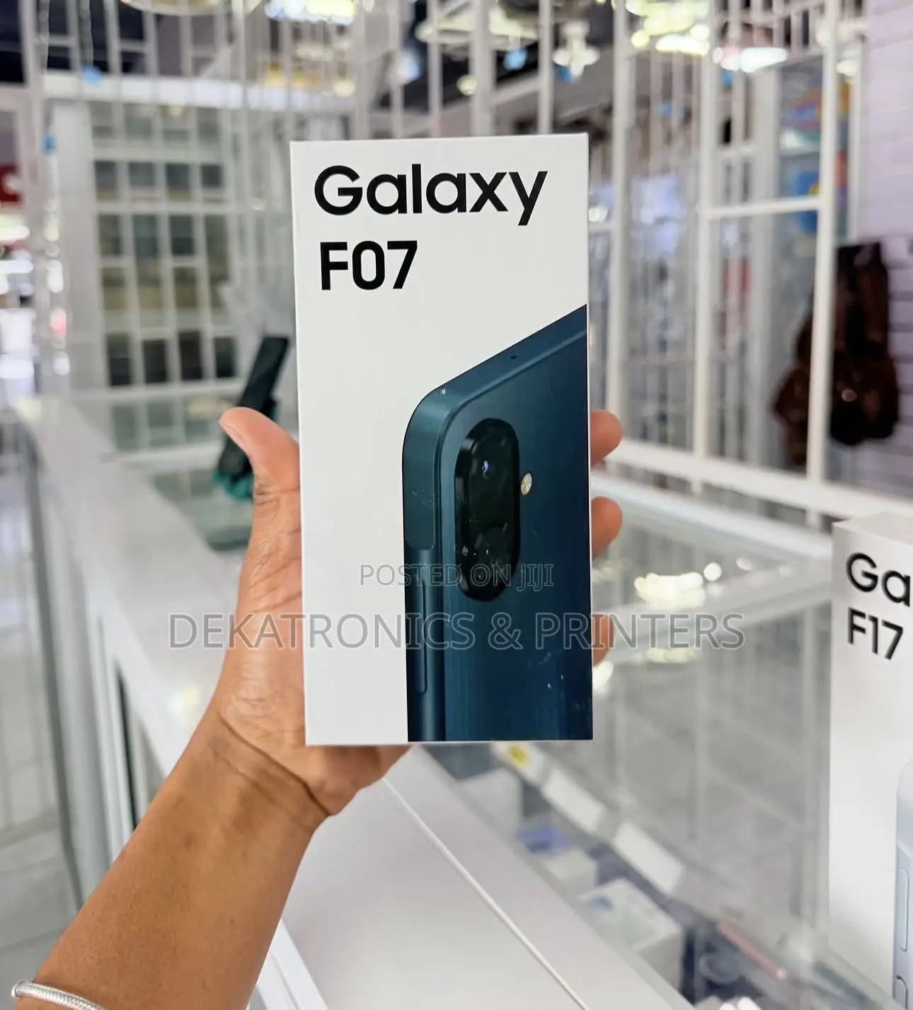 New Samsung Galaxy F07 64 GB Black