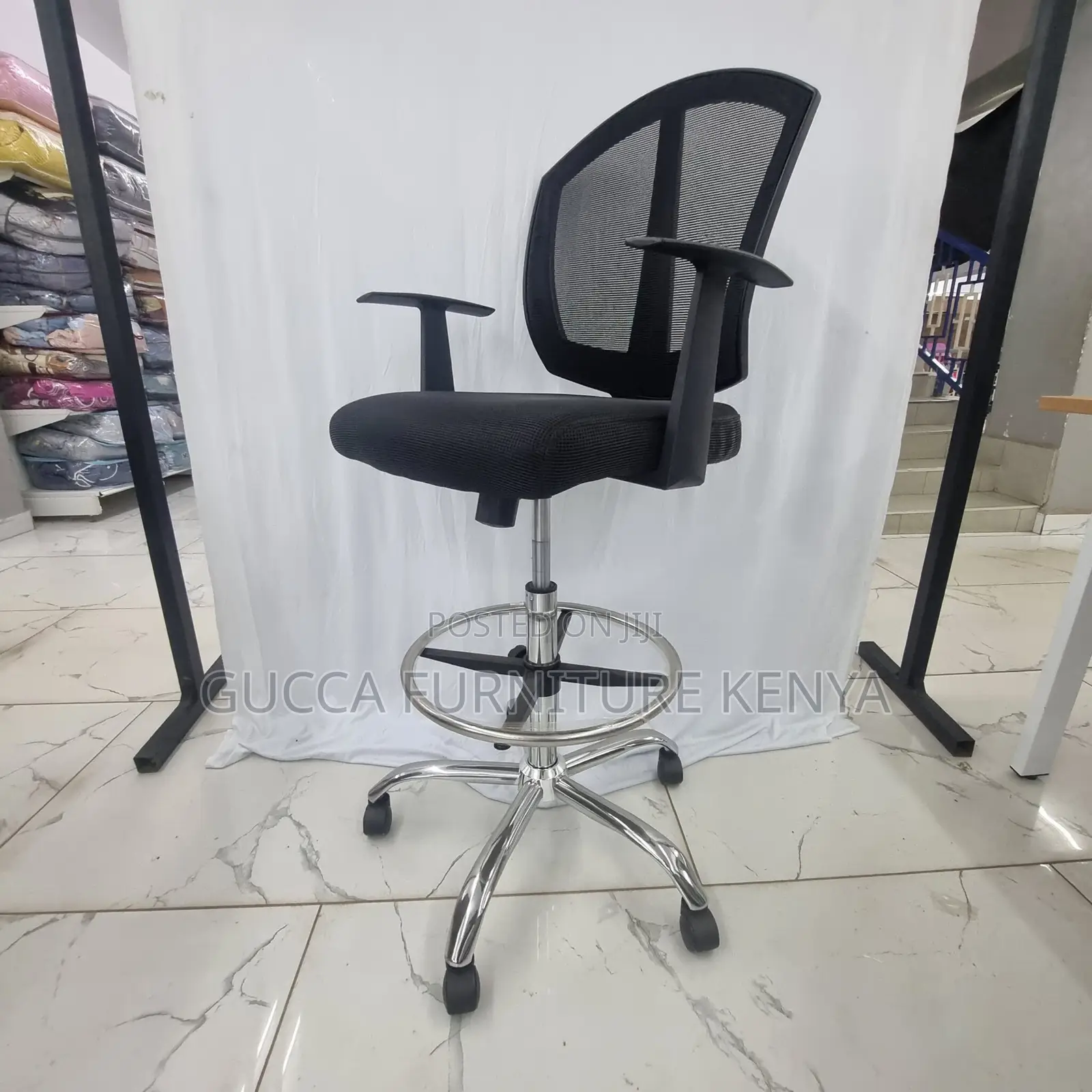 Modern Swivel Ergonomic Cashier Seat